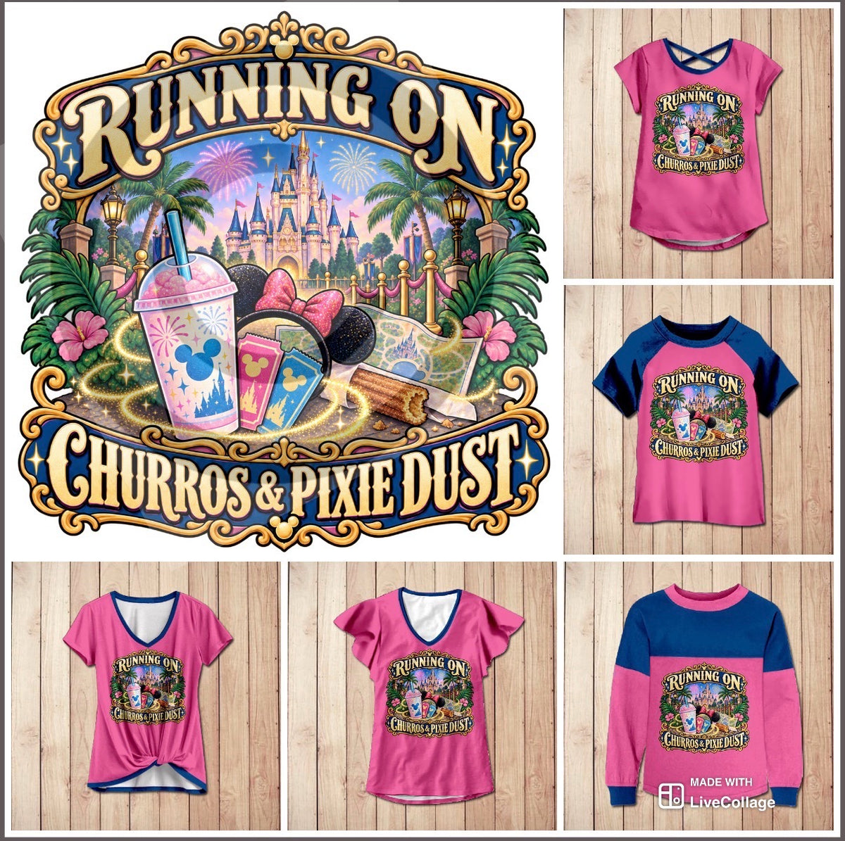 #5950 Churros and pixie dust
