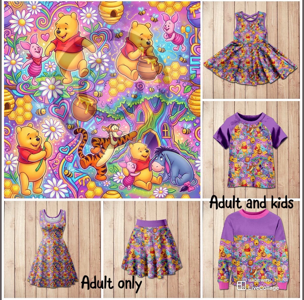 #5701 purple Pooh